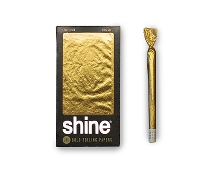 Bestelle jetzt die Shine Gold Papers im King Size-Format